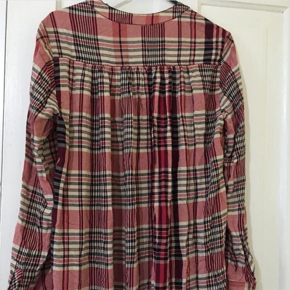Free People plaid Lorelei dress - Picture 2 of 7